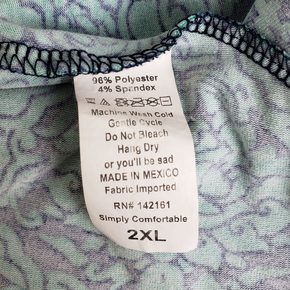 LuLaRoe Simply Comfortable Dress 2XL - Picture 5 of 5